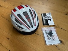 Fahrradhelm  Casco SPEEDairo mit Visier  weiss  L 59 bis 63 cm