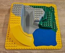 LEGO Duplo 2295 Original Bauplatte Grundplatte 3D Zoo Safari Wasser 38x38cm