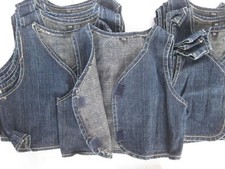 20x Kinder Weste Jeans Gr