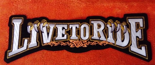 Live ride patch 11 cm - patch,