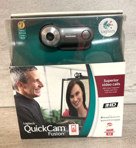 Logitech quickcam fusion grey - quickcam,