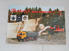 Herbst 1983,RMM,Roskopf,Prospekt,Modellautos,LKW,Baufahrzeuge,Modelleisenbahn,H0