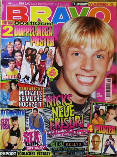 Bravo titelfoto nick - bravo,