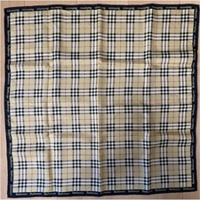 Burberrys Seidentuch Vintage Check Beige 55×55cm