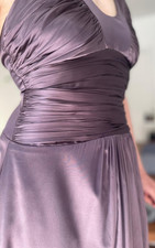 Cocktailkleid, reine Seide violett, Ballkleid, Designerkleid, Abendkleid