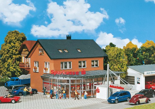 Faller 130480 sparkasse - faller, h0