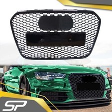 RS6 Optik Schwarz Wabengrill