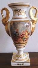 Porzellan Vase Amphore Empire