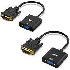 DVI HDMI VGA Adapter, DVI VGA