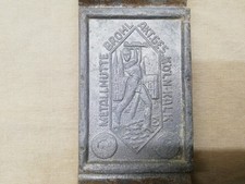 Alter Bleibarren mit Wappen ca