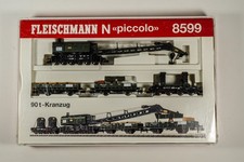 Fleischmann N 8599 Kranzug-Set, DB, NEM, NEU in OVP #60611