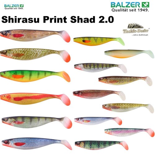 Balzer shirasu print shad 0 - shirasu,