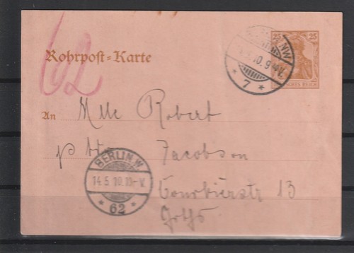 Deutsches reich rohrpost - reich,