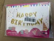 Happy Birthday Gasballon Party Dekoration