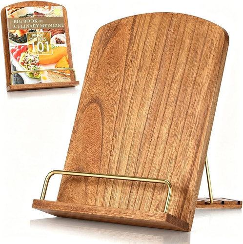 Kochbuchhalter holz - kochbuchhalter,