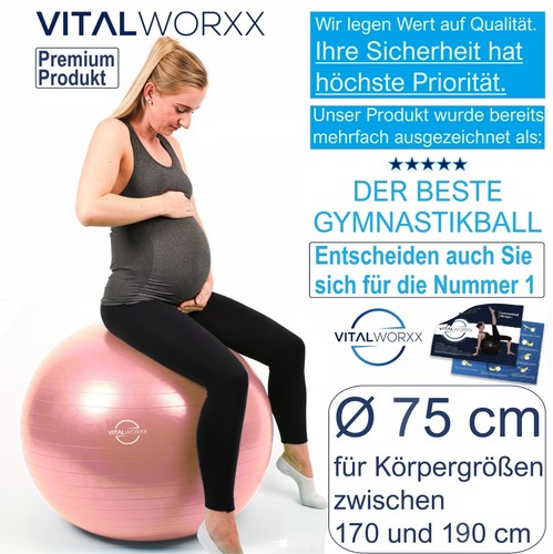 Vitalworxx gymnastikball für - vitalworxx,