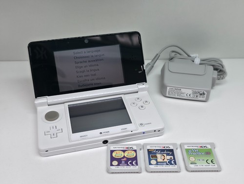Nintendo 3ds weiß - weiß, gut