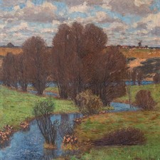 Fritz Geyer River Landscape