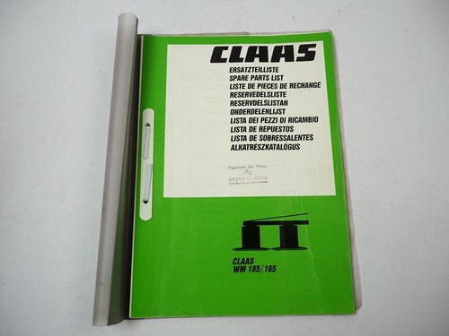 Claas 185 165 mähwerk - claas,
