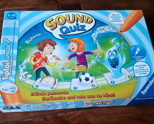 Sound quiz ravensburger tiptoi - sound,