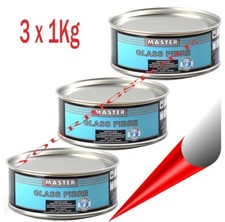 GFK Glasfaserspachtel 3 x 1Kg