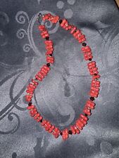 Korallenkette , echt, rot alte