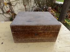 alte Holzkiste Truhe um 1910 bis 1930