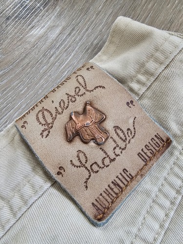 Diesel saddle jeans w32 beige - diesel,