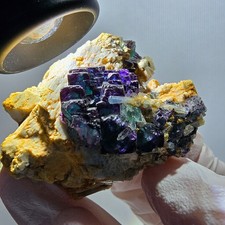 Phantom Fluorit Würfel