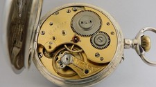 Taschenuhr silber läuft syst - taschenuhr,