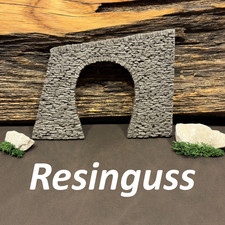 Tunnelportal schräg (links)