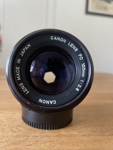Objektiv linse canon nfd 100mm - objektiv,
