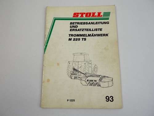 Stoll m225 trommelmähwerk - m225, ts