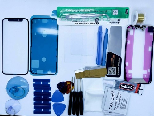 Display glas reparatur - display, set