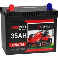 Rasentraktor Batterie 12V 35Ah Aufsitzmäher statt 30Ah 26Ah 28Ah Pluspol Links
