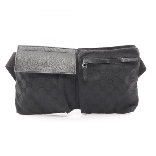 Gucci canvas waist belt - gucci, gg