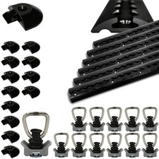 Airlineschienen schwarz  im