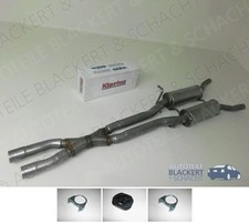 Auspuff Mitteltopf+Anbauteile