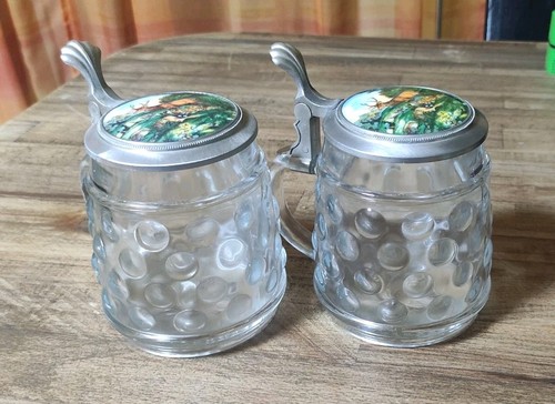 Glas bierkrug mit - glas-bierkrug,