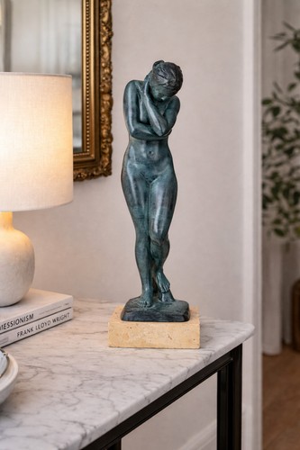 Bronze skulptur eva - eva, nach