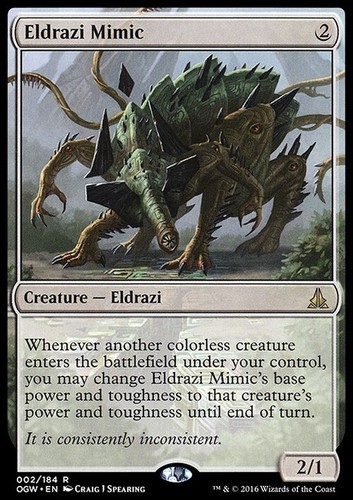 Eldrazi mimic oath of the - of,