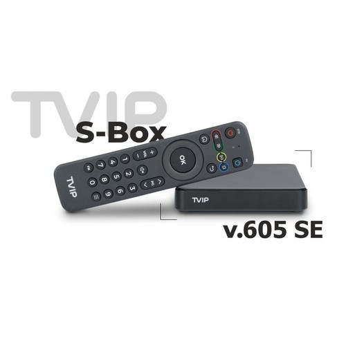 Tvip box 605 - s-box, 4k