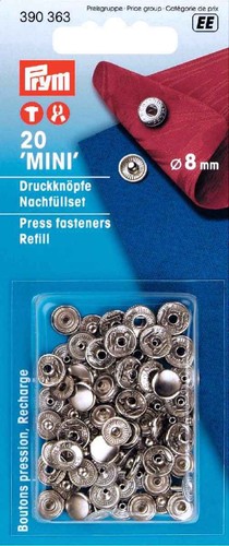 Prym nachfüllpackung 8mm mini - nachfüllpackung,