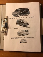 Reparatur Handbuch G20 Van Chevrolet GMC