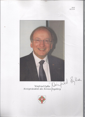 Autogramm winfried zylka - autogramm,