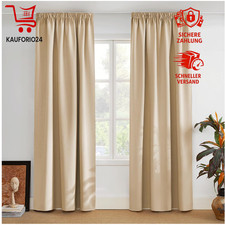 Thermo Übergardinen 2er Set
