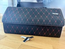 aufbewahrungsbox Kofferraum schwarz / rot  58 X 30,5 X 28,5 Tari Store