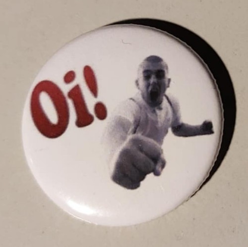 Button oi skinhead - button,
