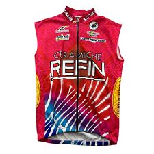 Castelli vintage Team Ceramiche Refin Weste Trikot Gr. M Teamwear Profi IY10
