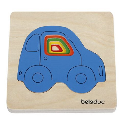 Beleduc 10142 lagenpuzzle auto - beleduc,